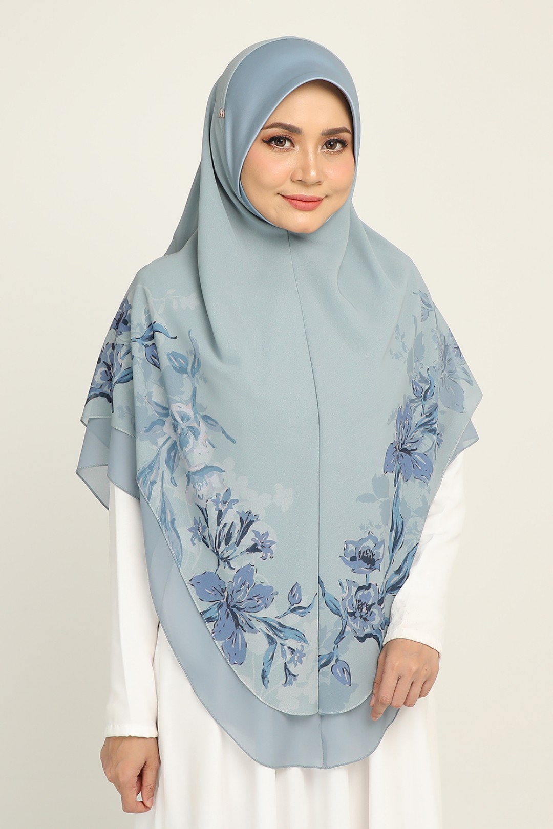 Sarung Printed Jiwa Marble Blue