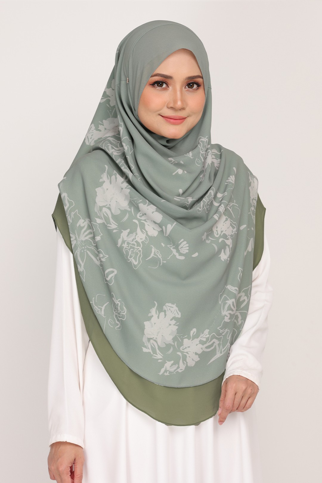 [AS-IS]-Umma Printed 2-Layer Mint Pistachio