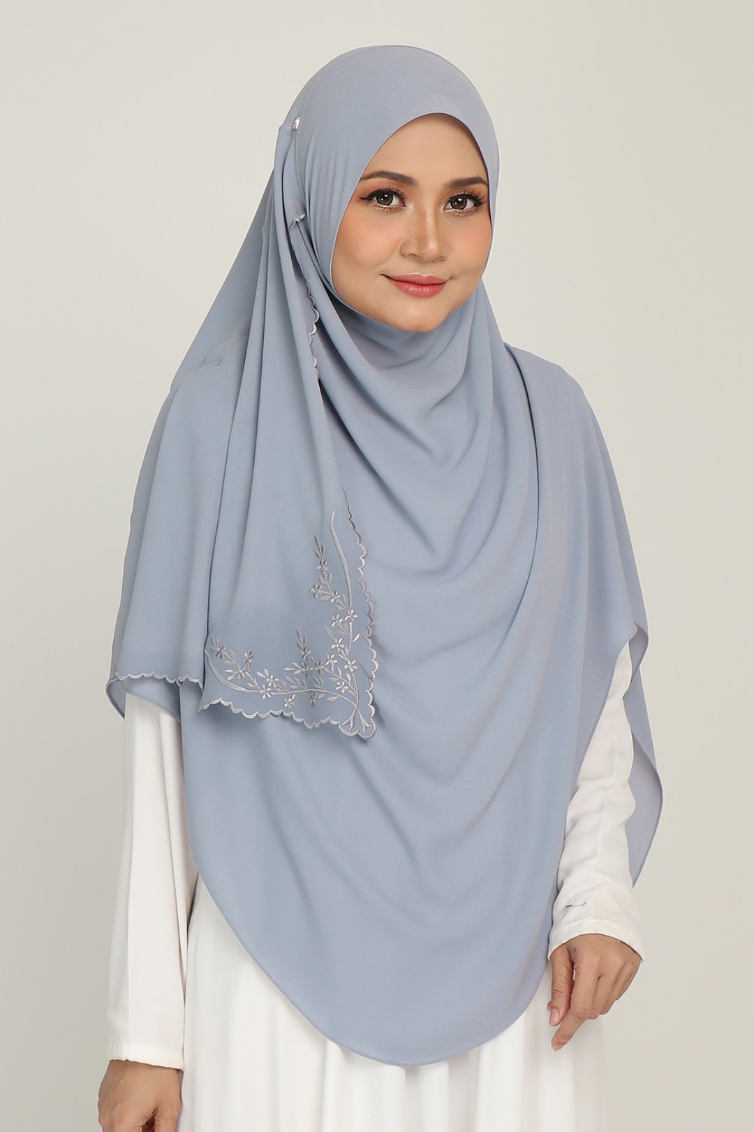 [AS-IS]-Umma Shawl Sulam Blue