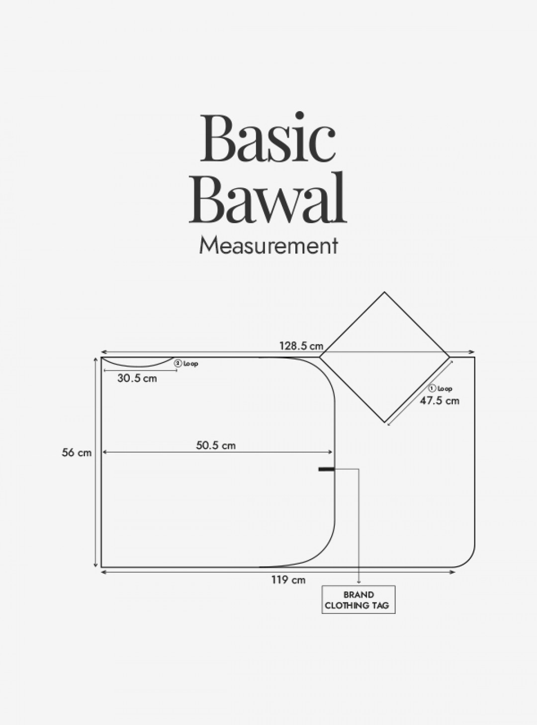 MK Basic Bawal Dark Grey