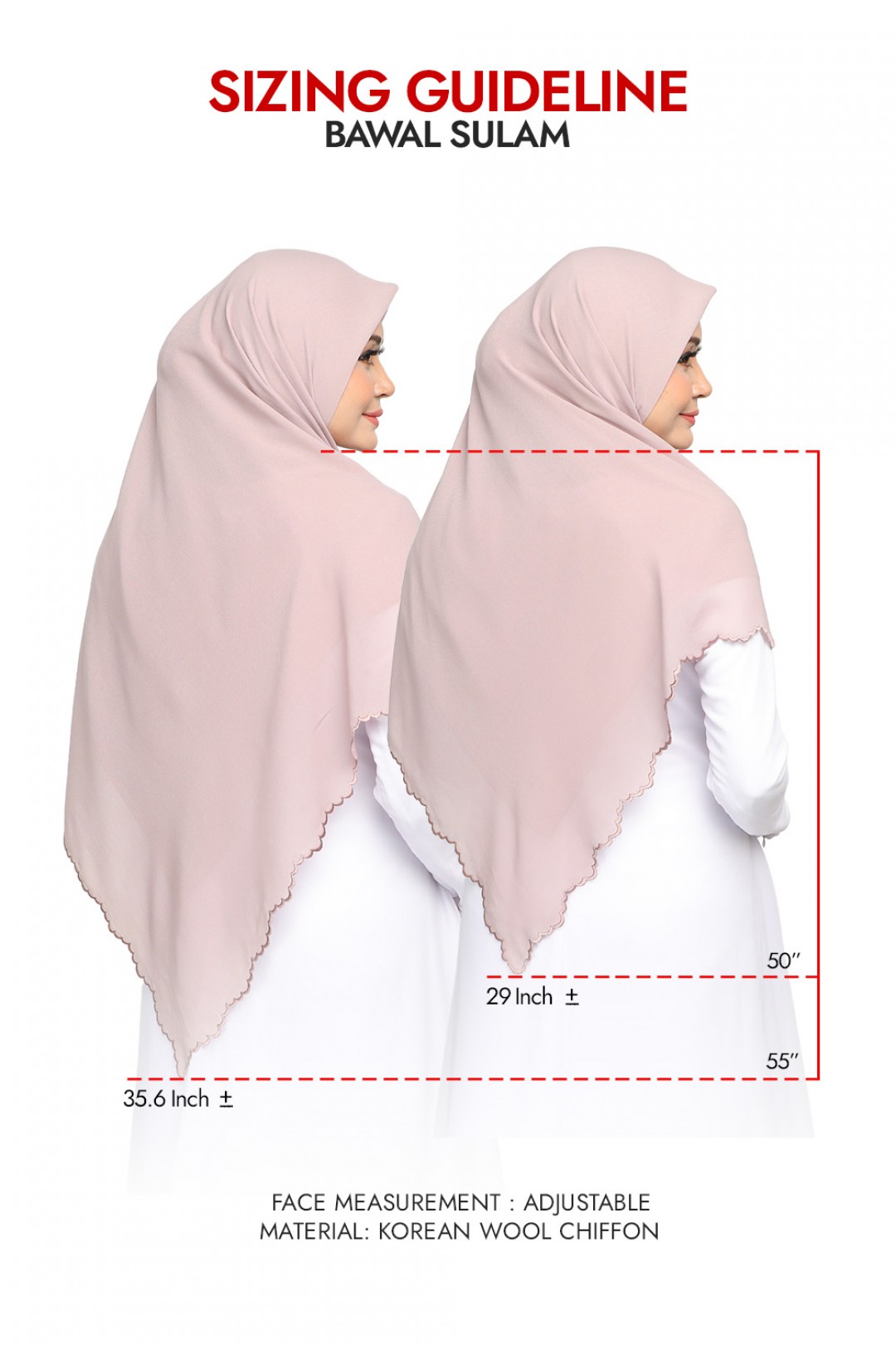 Bawal Sulam Salty White