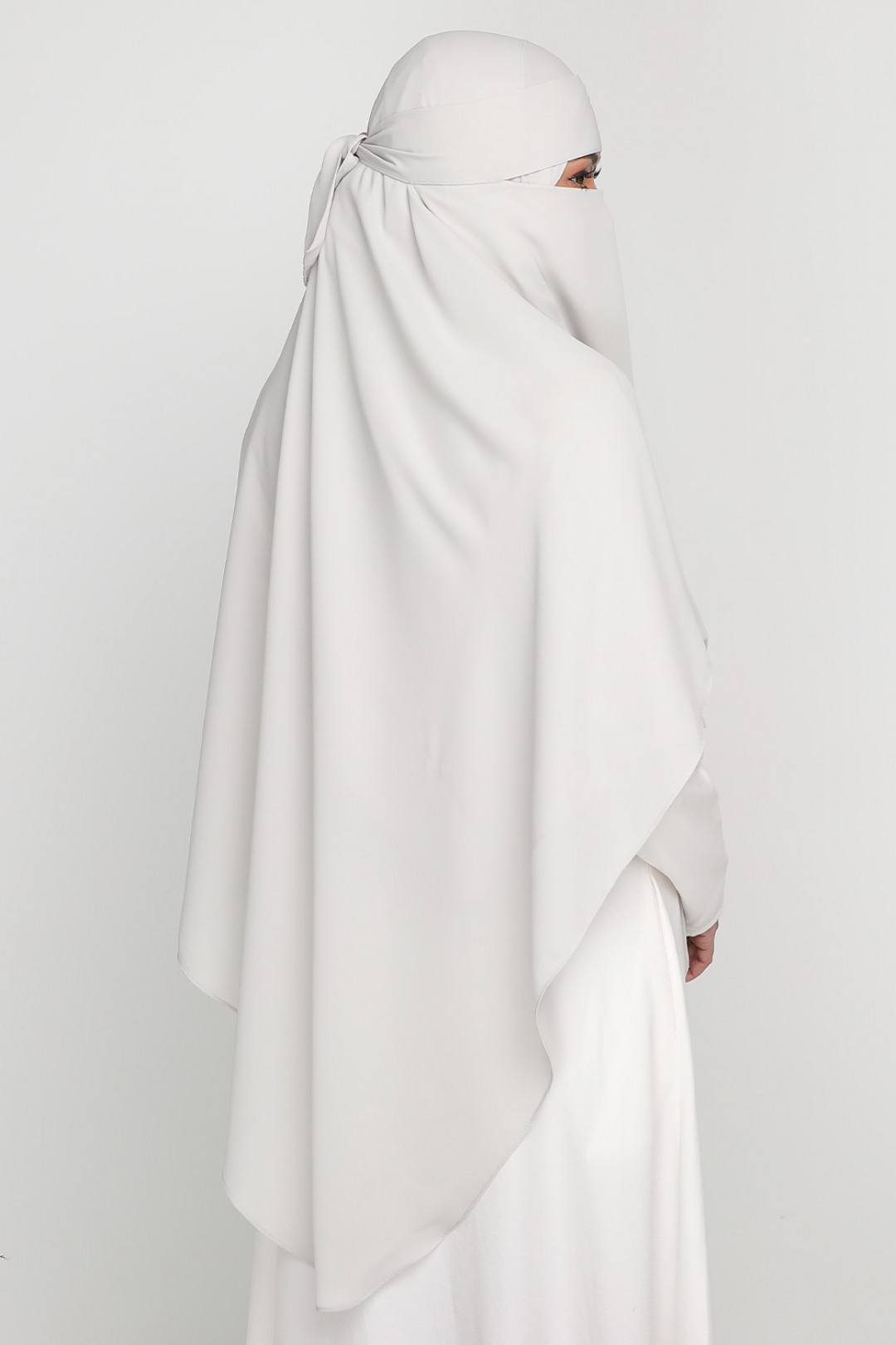 [AS-IS] - Niqab Soft Silver