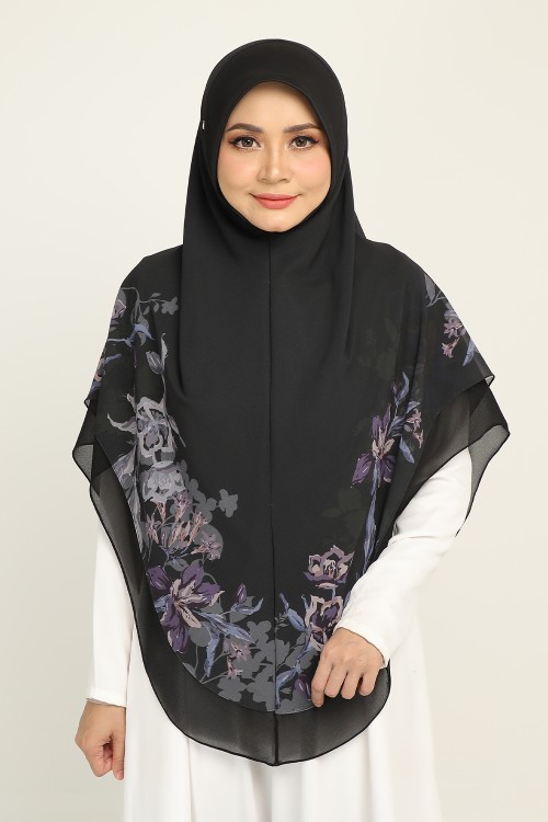 Sarung Printed Jiwa Noor Black