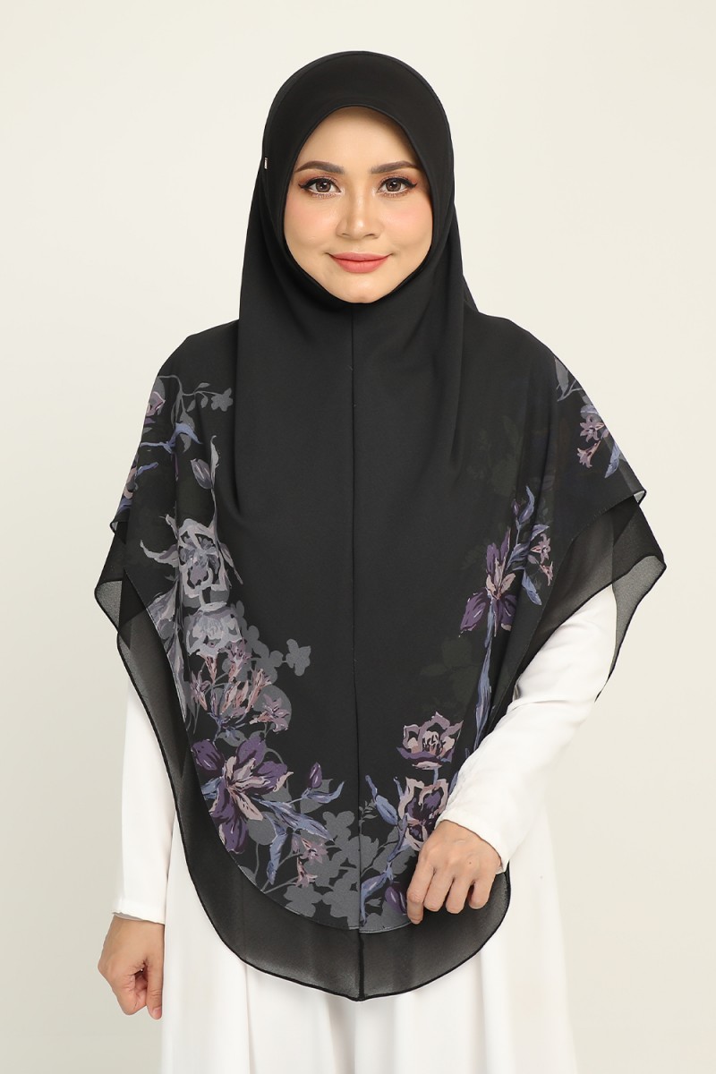 Sarung Printed Jiwa Noor Black