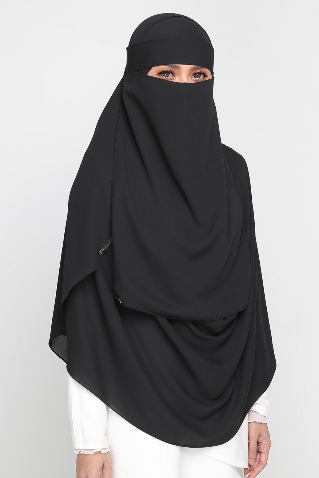 As-Is Niqab Dark Black