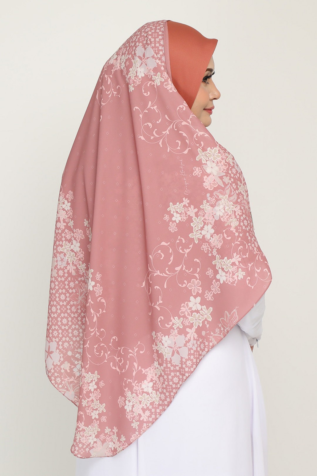 Instant Printed Awning Khamsiyyah Pastel Peach