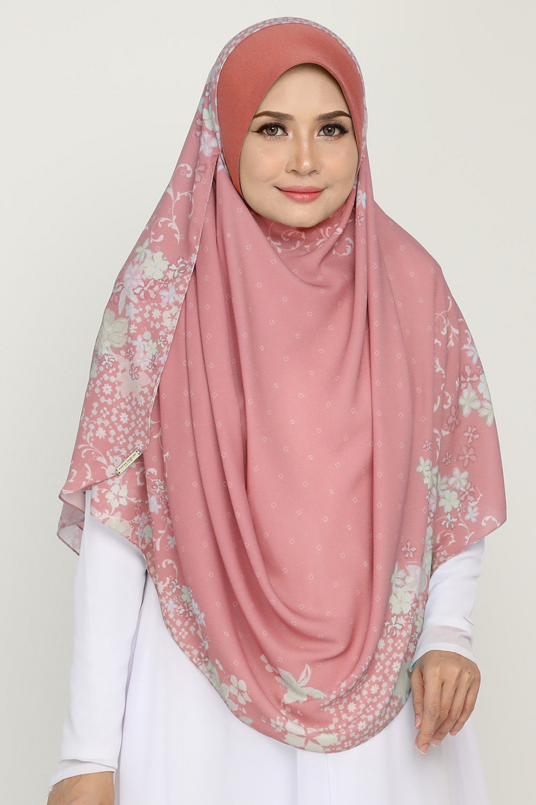 Instant Printed Awning Khamsiyyah Pastel Peach