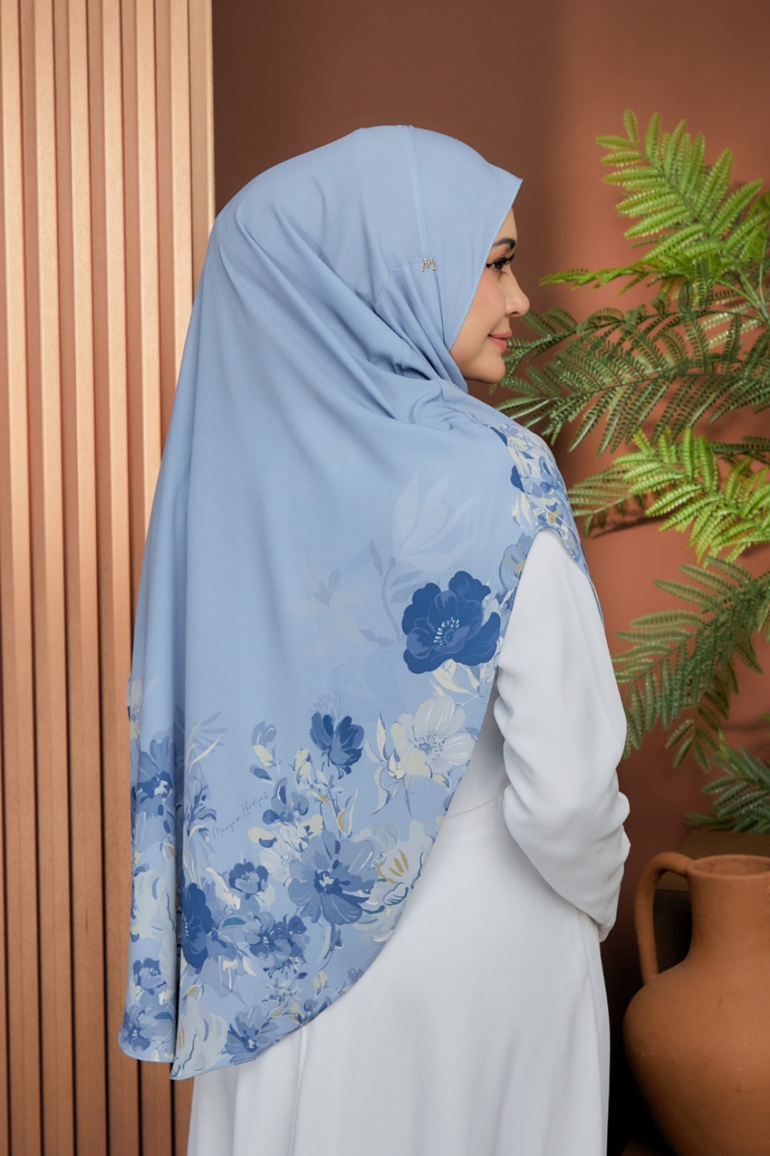 Umma Printed Budi Prussian Blue