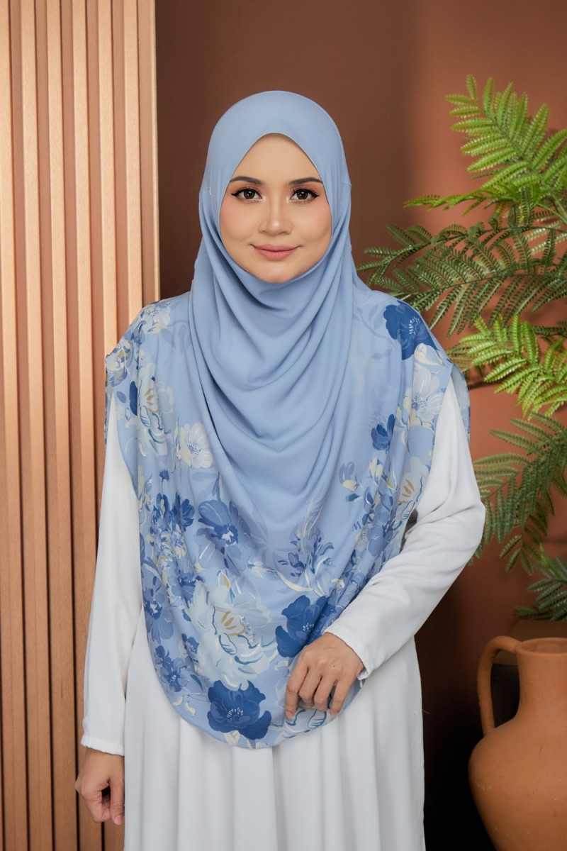 Umma Printed Budi Prussian Blue