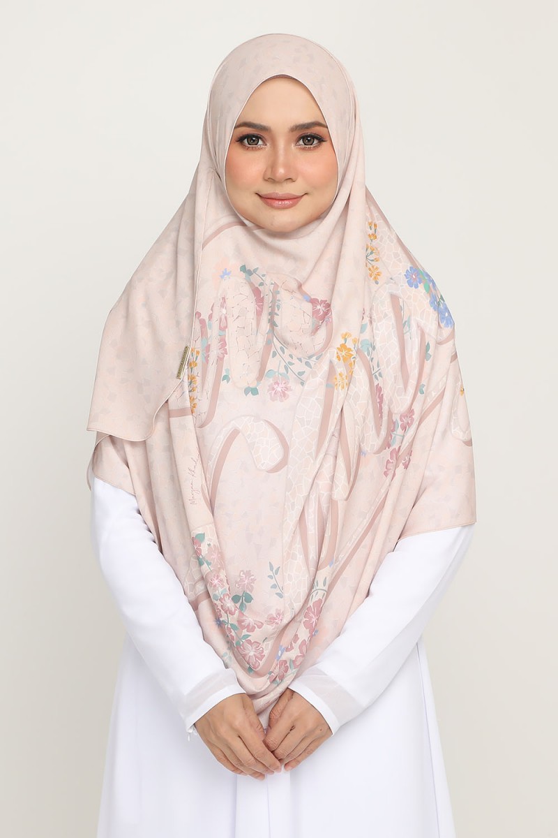 Long Shawl Signature Pinky Fair