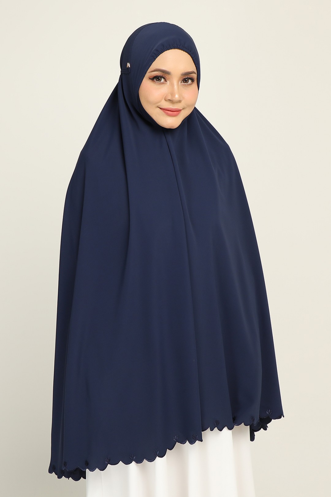 Mini Telekung Aminah Russian Blue