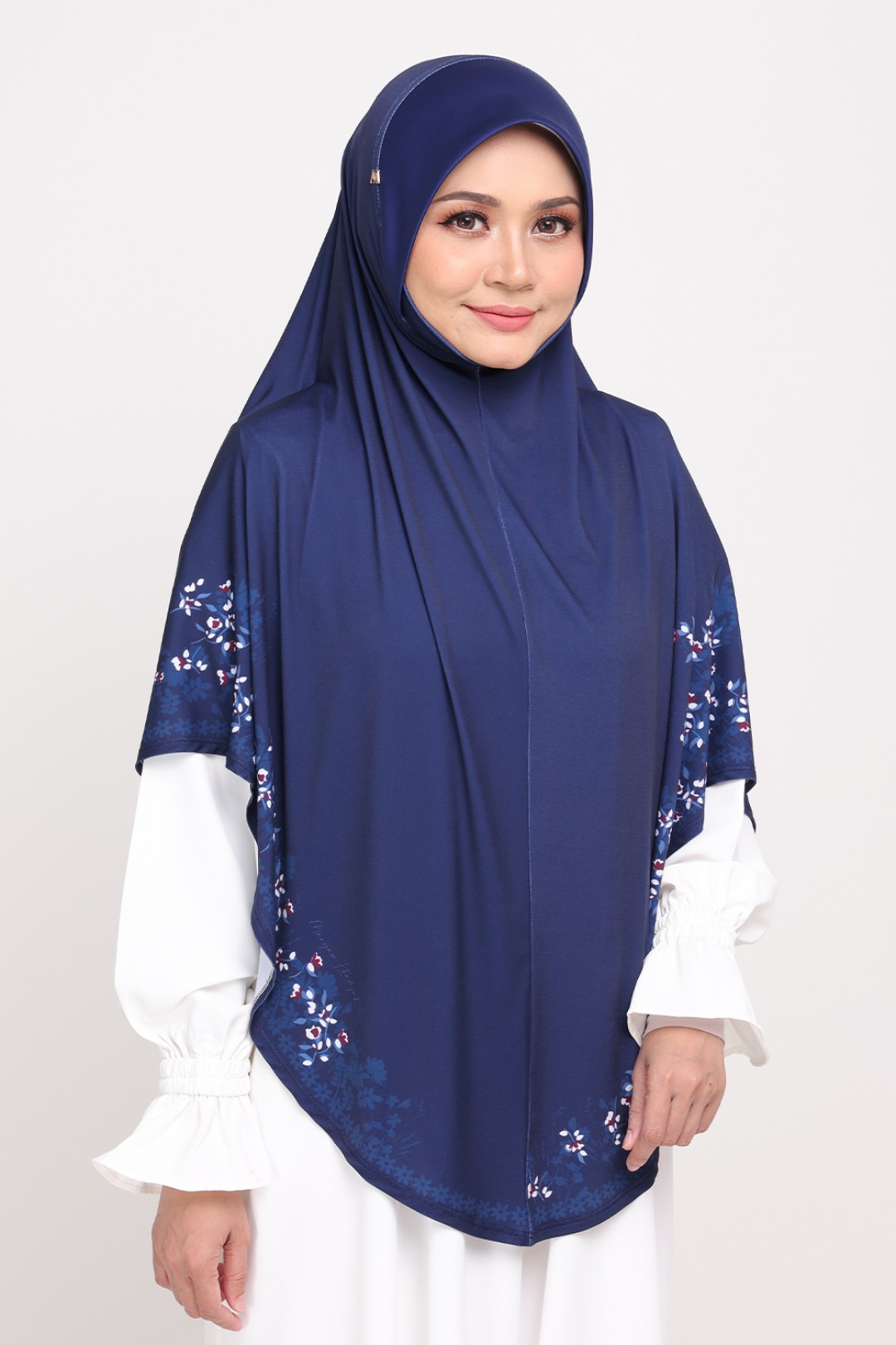 [AS-IS]-Sarung Printed Radiyyah Space Indigo