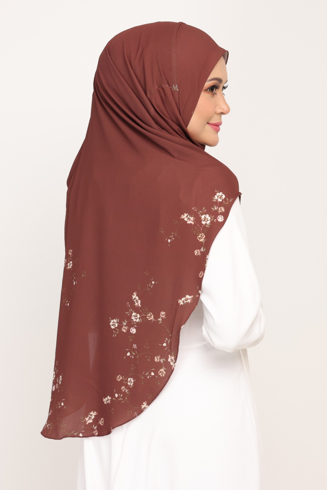 [AS-IS]-Umma Printed Arwa Seal Brown