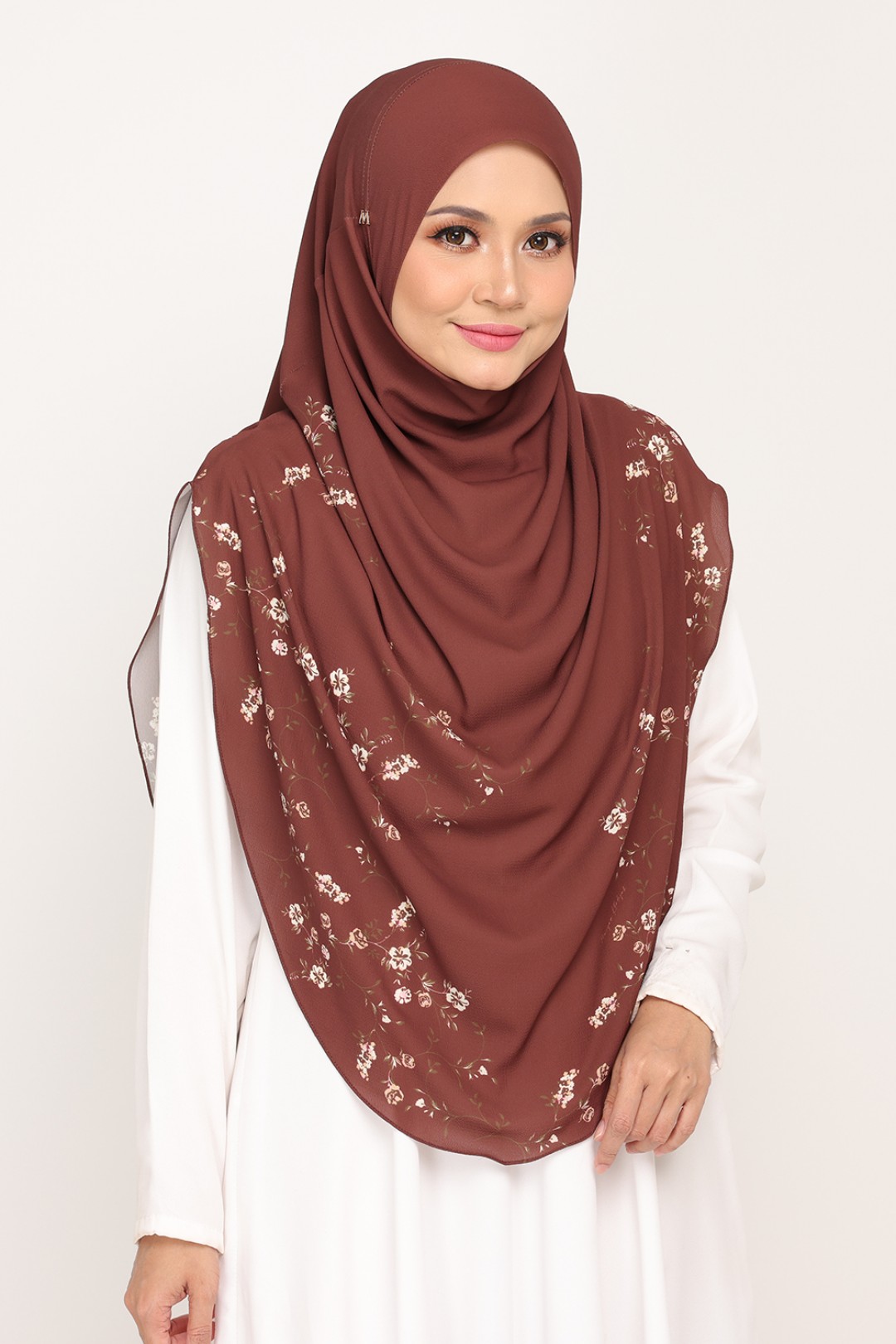 [AS-IS]-Umma Printed Arwa Seal Brown