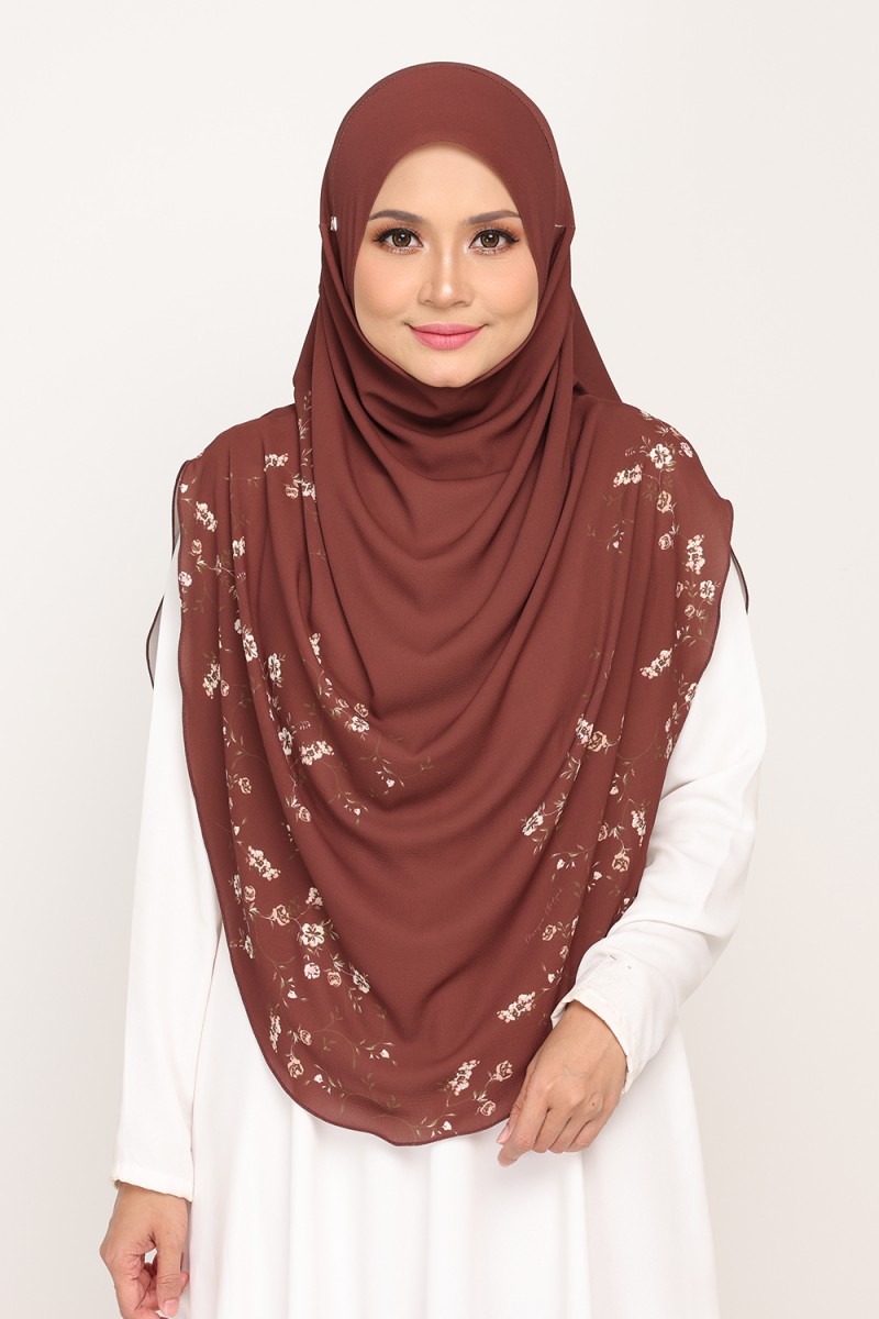 [AS-IS]-Umma Printed Arwa Seal Brown