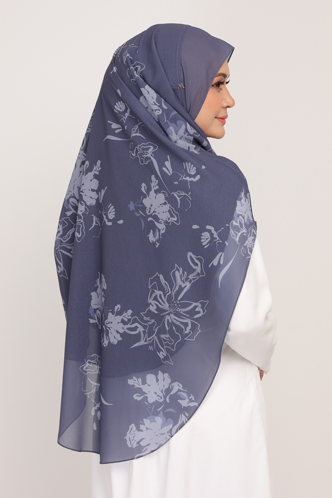 [AS-IS]-Umma Printed 2-Layer Selva Blue