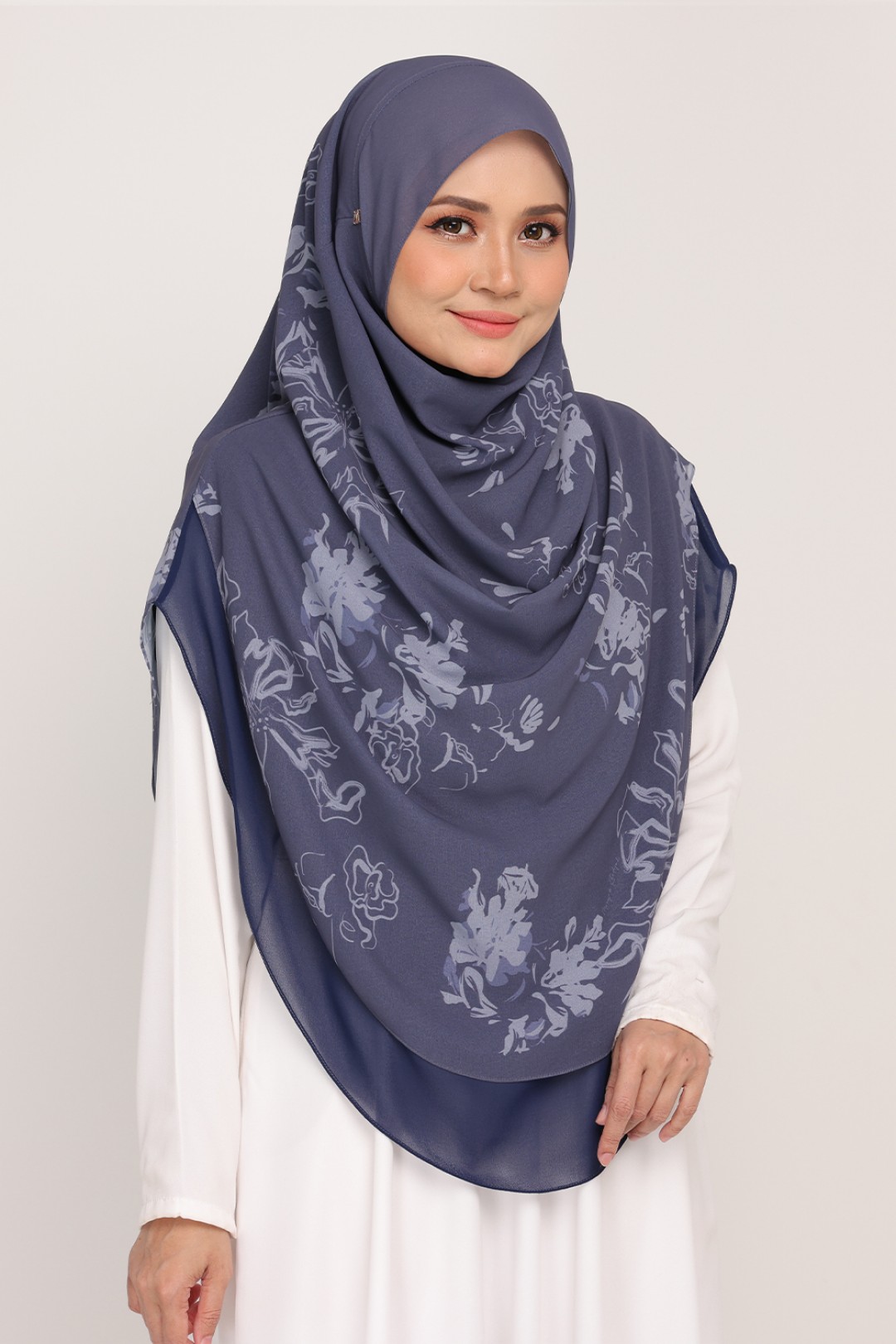 [AS-IS]-Umma Printed 2-Layer Selva Blue