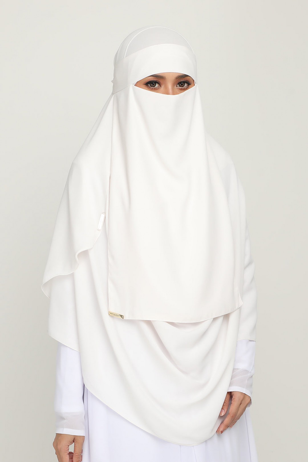 Niqab Milky White