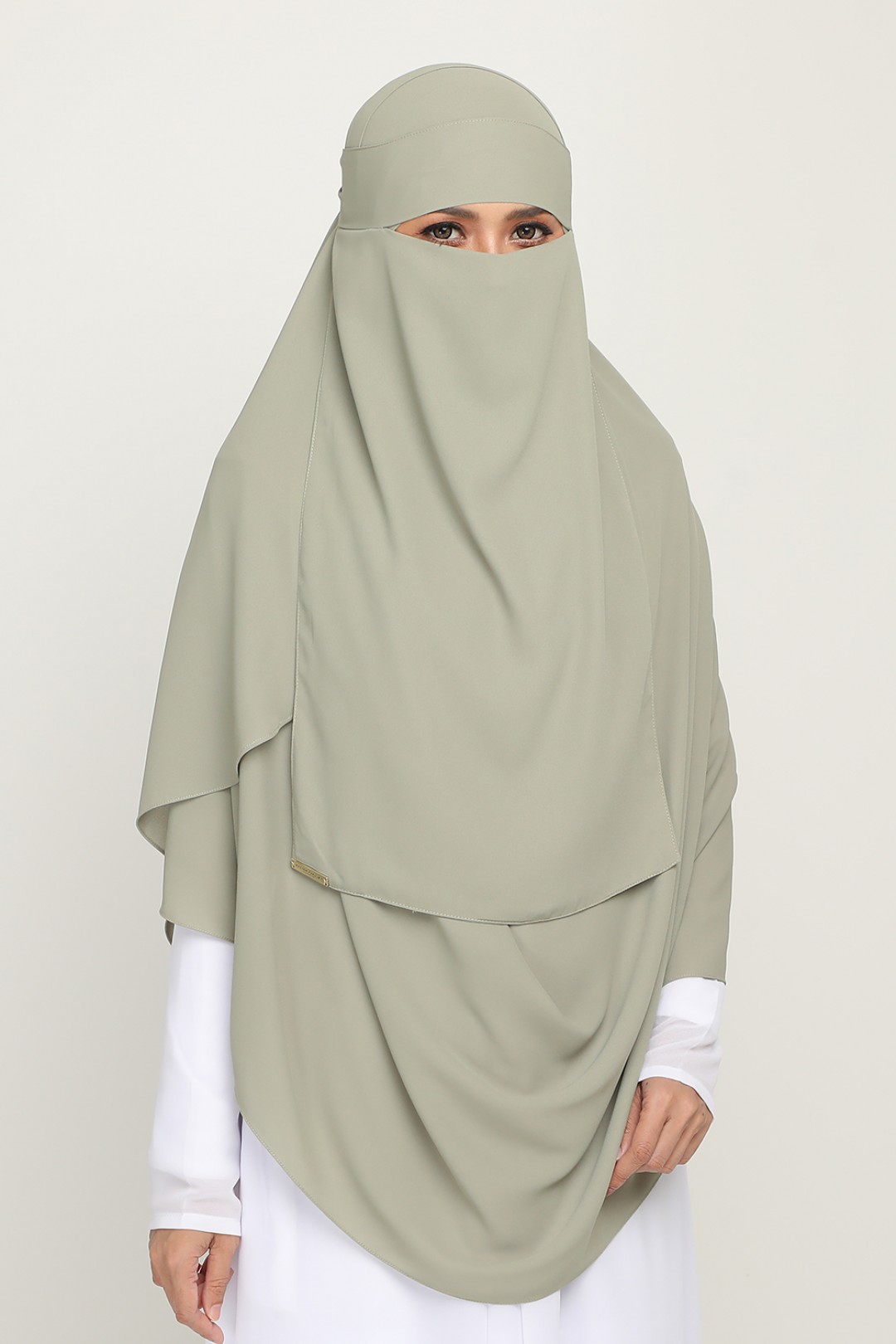 Niqab Pale Green