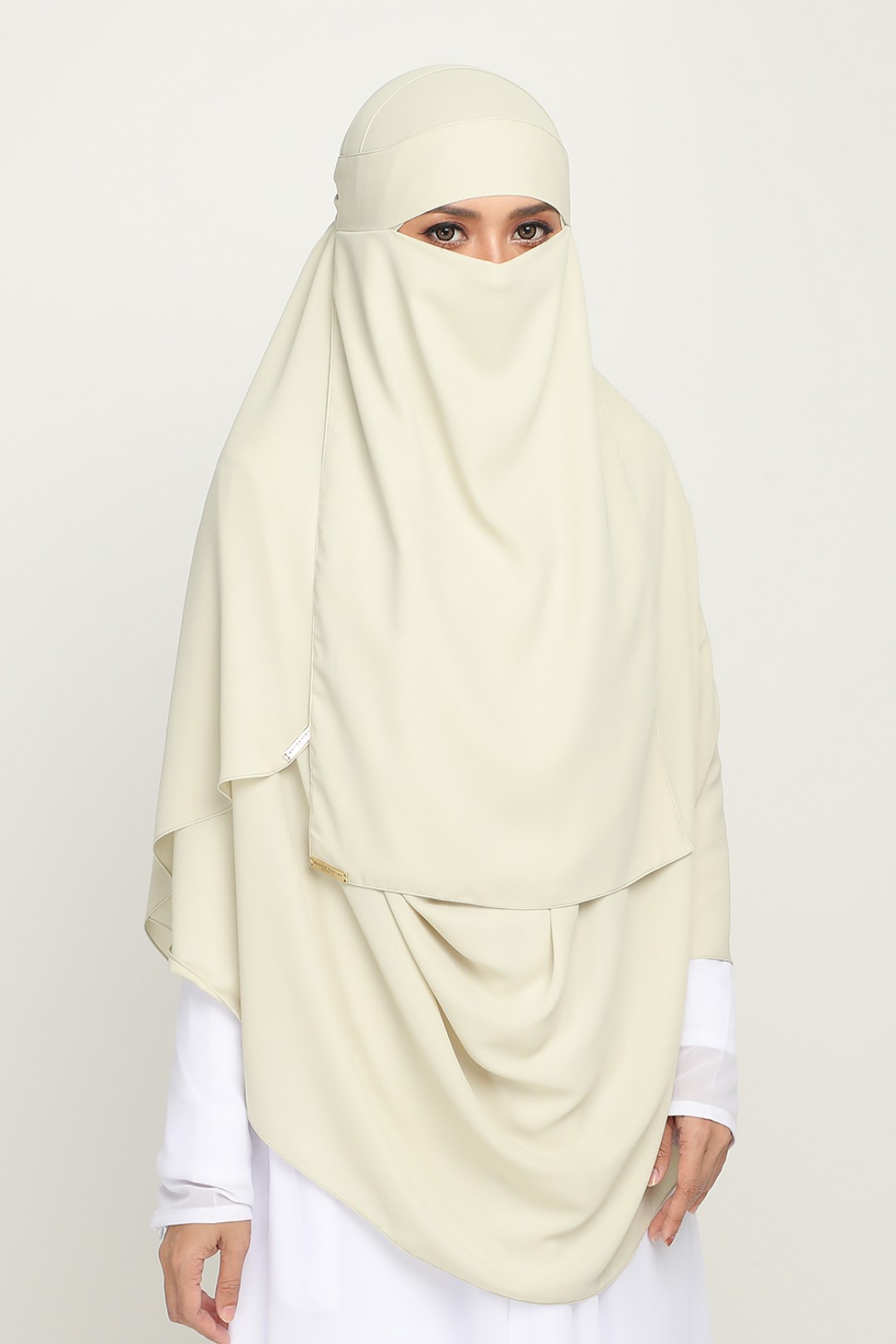 Niqab Pea Green