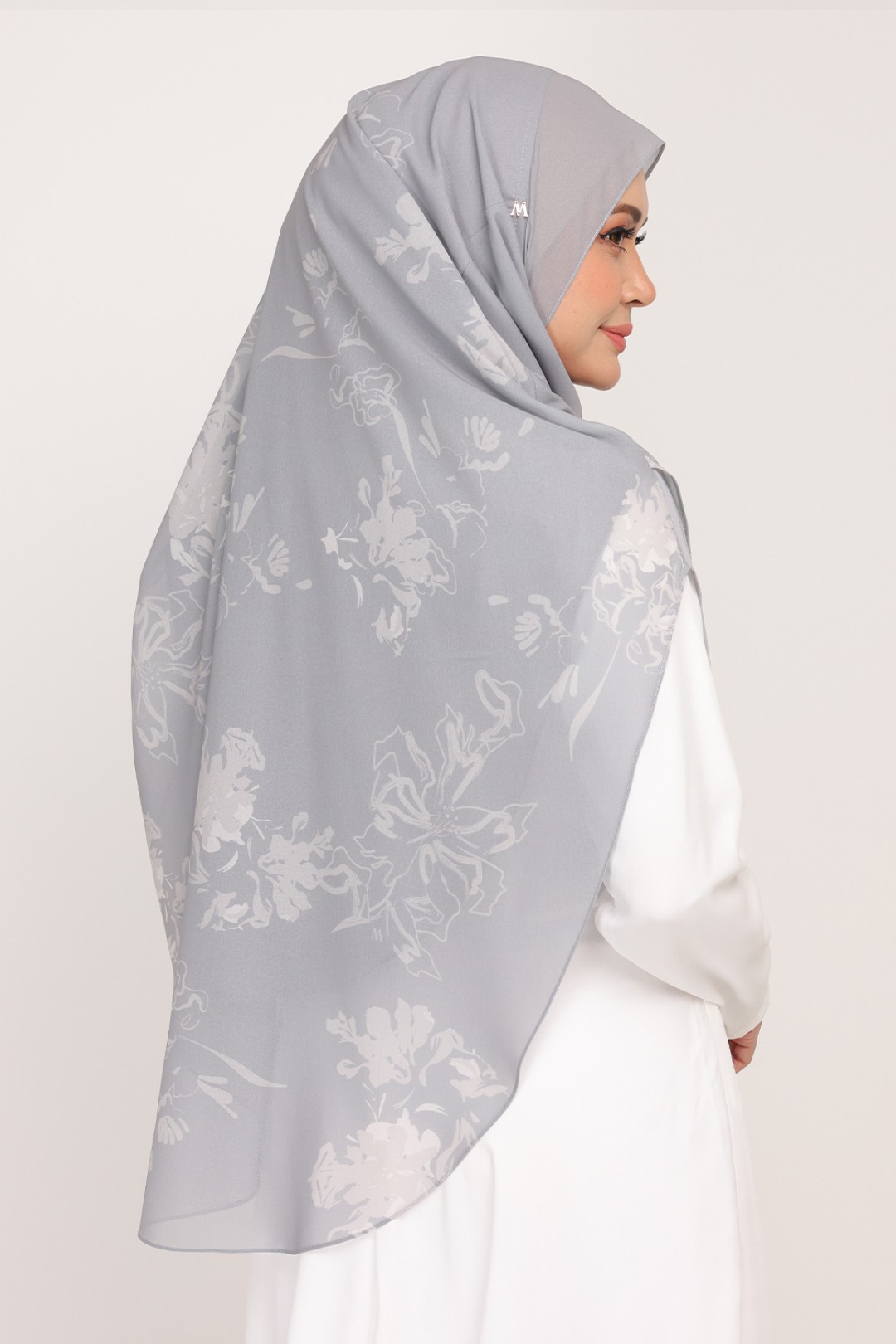 [AS-IS]-Umma Printed 2-Layer Silver Mist
