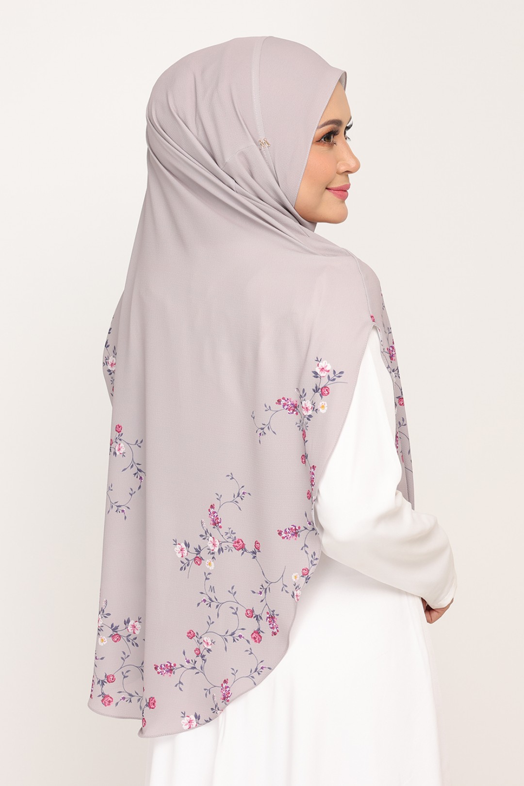 [AS-IS]-Umma Printed Arwa Silver Plate