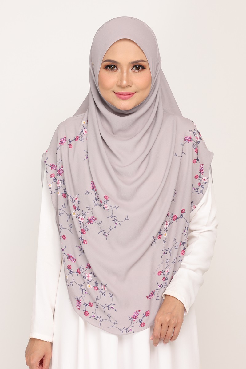 [AS-IS]-Umma Printed Arwa Silver Plate