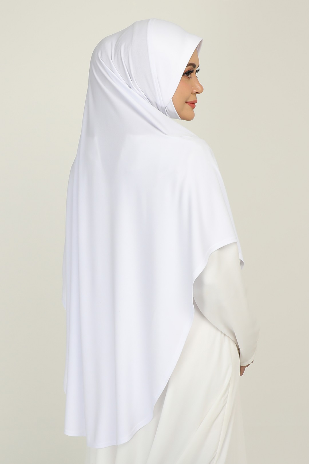 Sarung Qalansiyyah Solid White