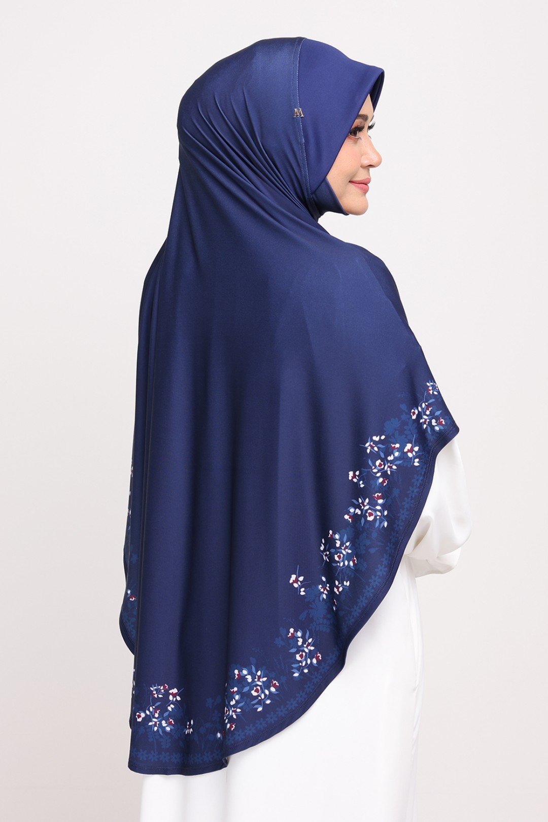 [AS-IS]-Sarung Printed Radiyyah Space Indigo