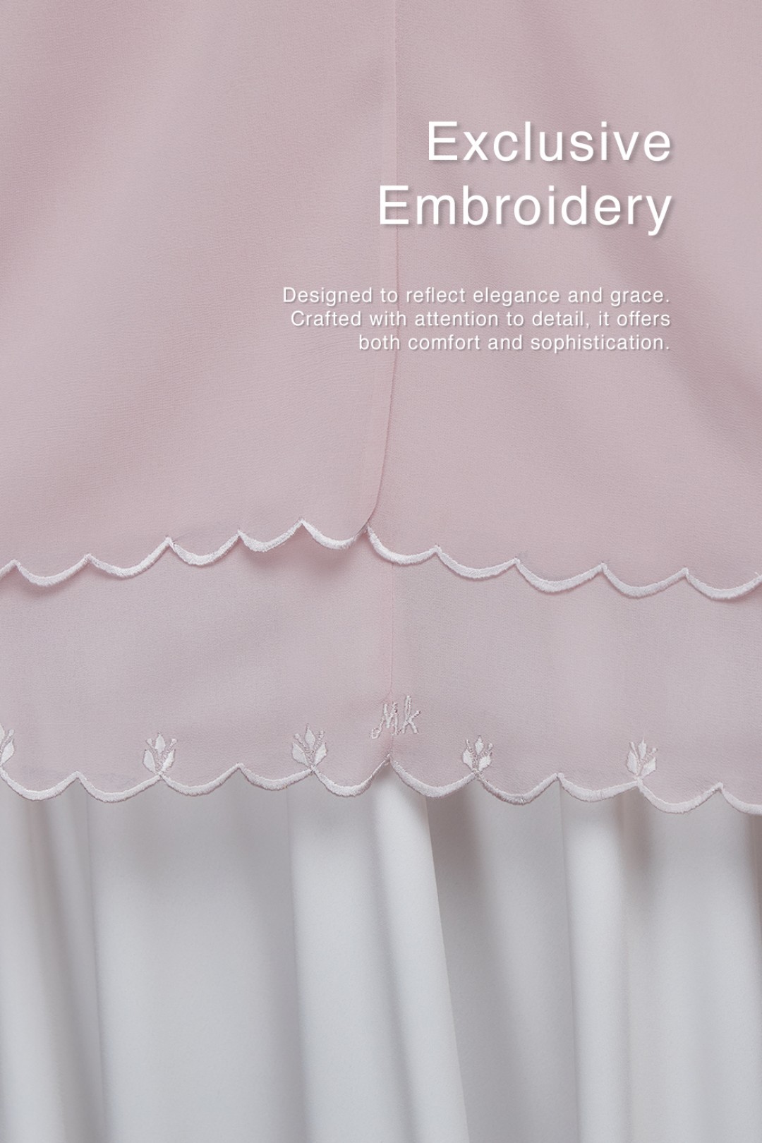 Mini Telekung Fatimah Powder Blue