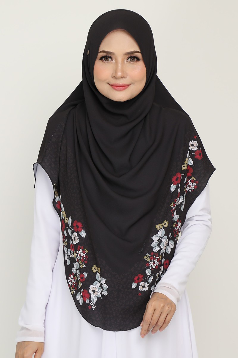 Umma Printed Hamra Umbra Black