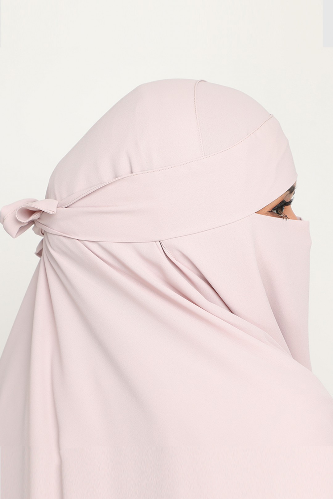 Niqab Light Grey
