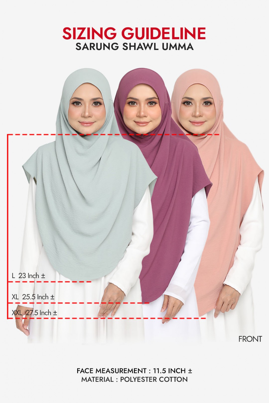 [AS-IS]- Umma Silk Silky White