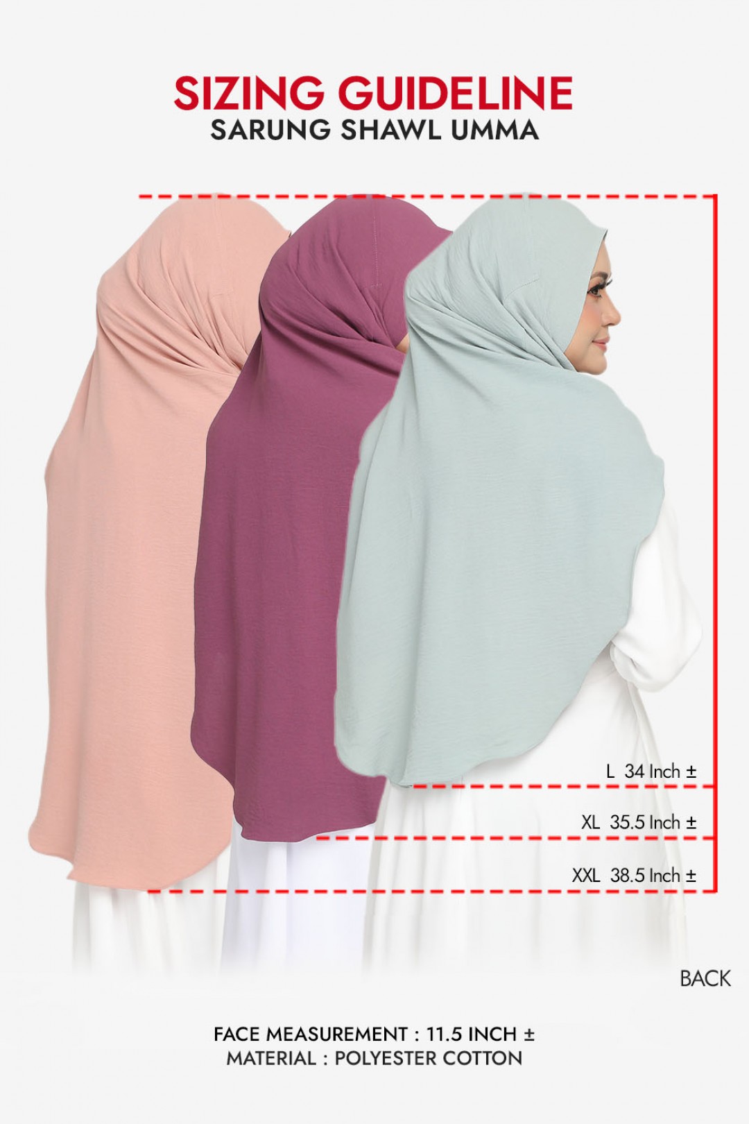[AS-IS]- Umma Silk Silky White