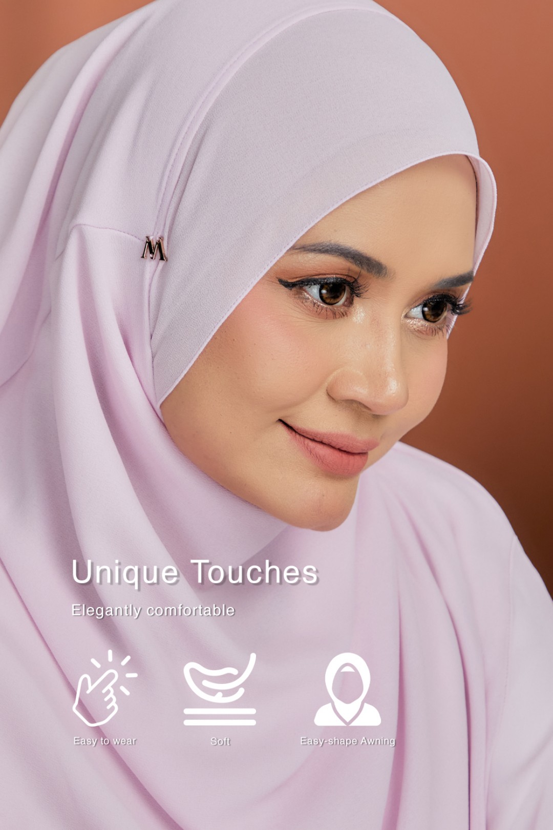 Umma 2-Layer Peony Purple