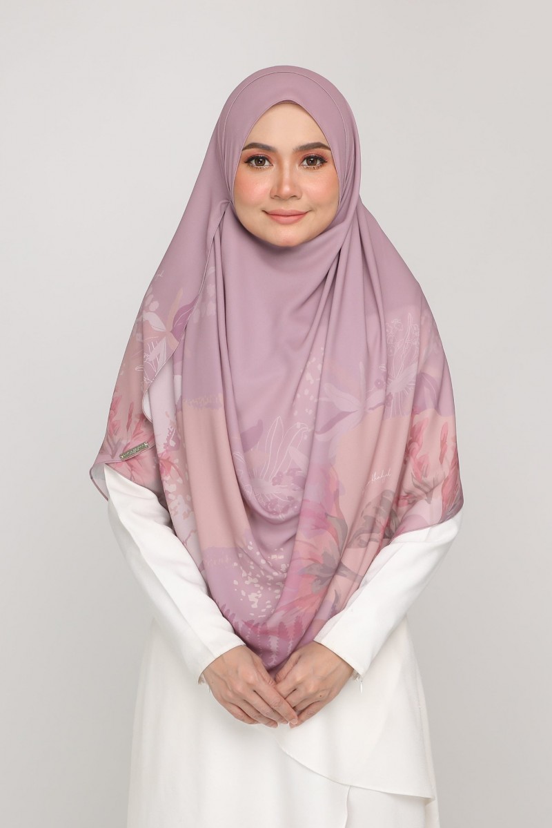 As-Is Instant Mega Printed Andorra Wild Orchid