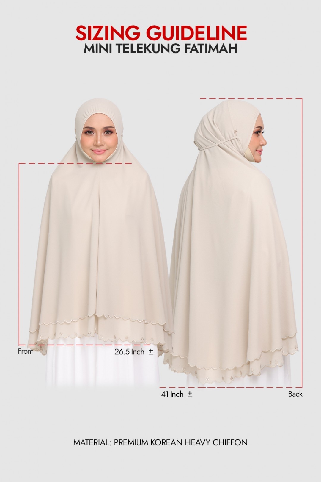 Jubah Rajwa Cherry Blossom x MT Fatimah Luxe Black