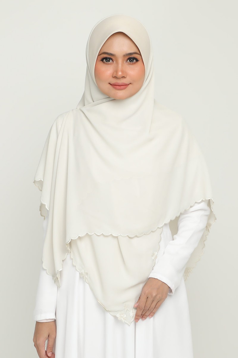As-Is Instant Bawal Sulam Snow Bound