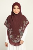 [AS-IS] Sarung Printed Budi Cosmos Red