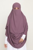 Niqab Grape Purple
