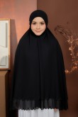 [AS-IS] - Mini Telekung Fatimah Luxe Black