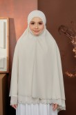 [AS-IS] - Mini Telekung Fatimah Dark Vanilla