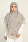 [AS-IS] Sarung Printed Budi Isabelline Ash