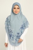 [AS-IS]- Sarung Printed Jiwa Marble Blue