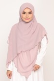 [AS-IS]-Bawal Sulam Mauve Venge