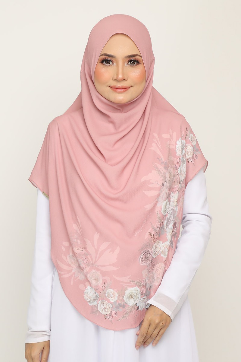 Umma Printed Zahra Pink Sherbet