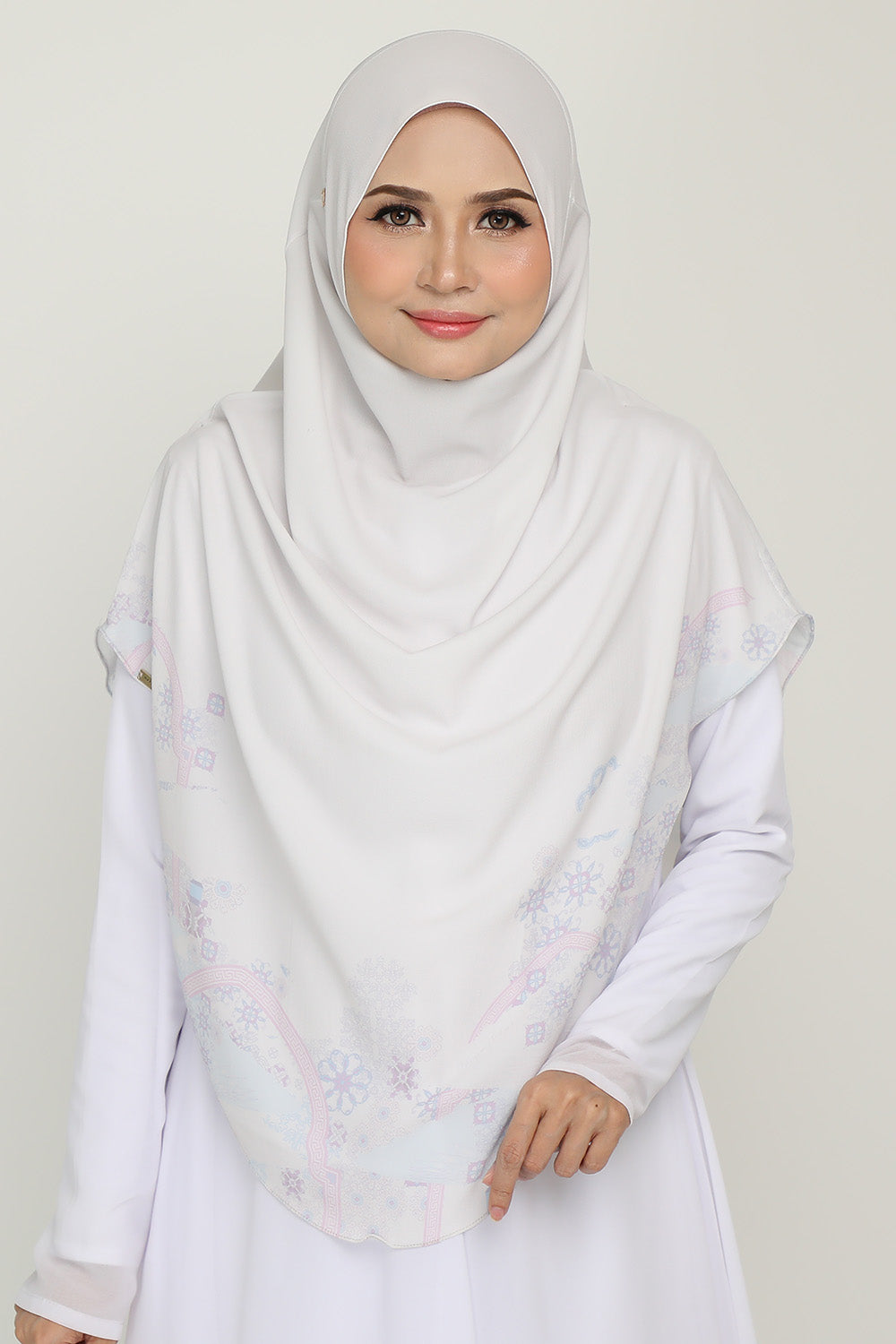 [MKB] Umma Printed Raudhah Antique White