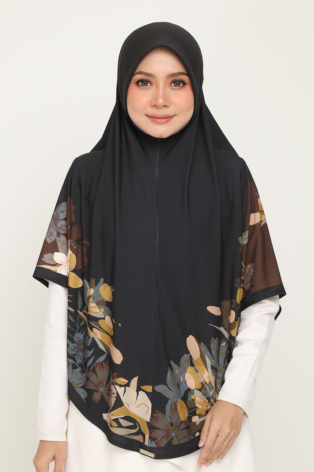 Sarung Printed Noursiyyah Black Rice