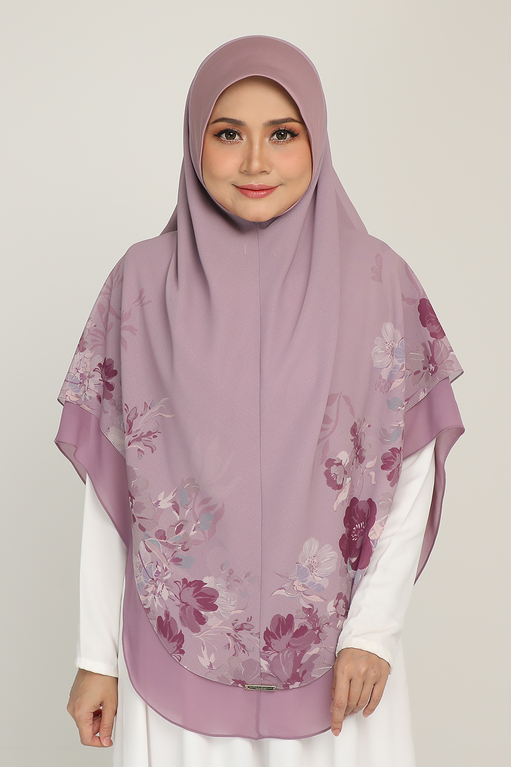 Sarung Printed Budi Coral Blossom