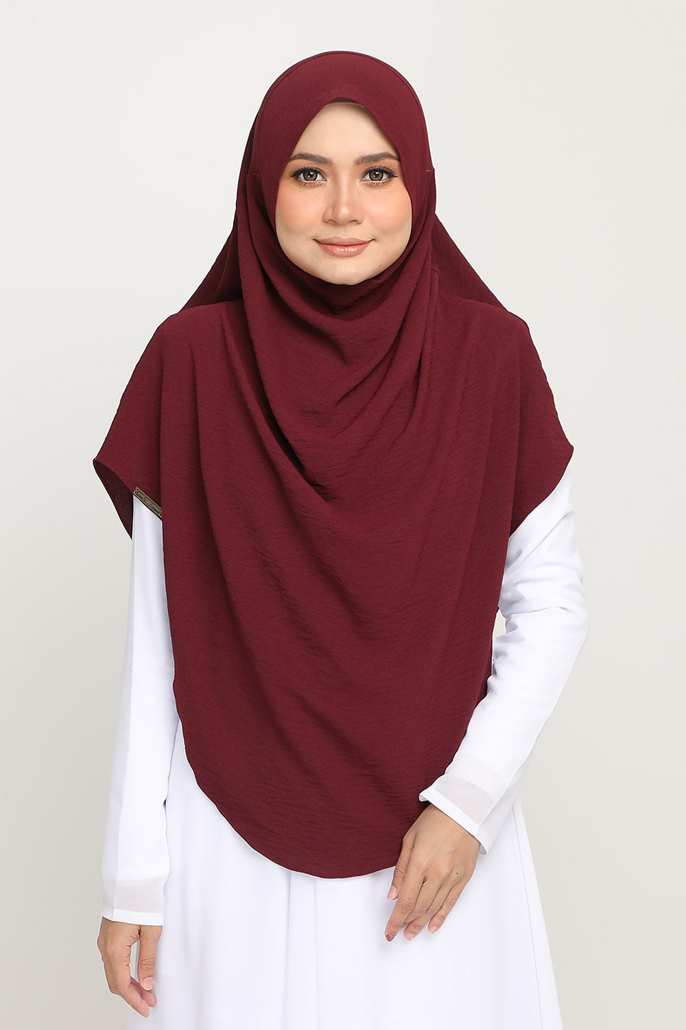 Sarung Shawl Umma Dark Maroon